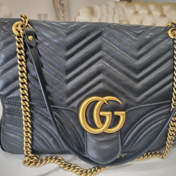 Gucci GG MARMONT MEDIUM SHOULDER BAG - Picture 3 of 8